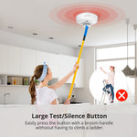 Carica l'immagine nel visualizzatore di Gallery, Rilevatore di calore Wisualarm con batteria al litio da 10 anni