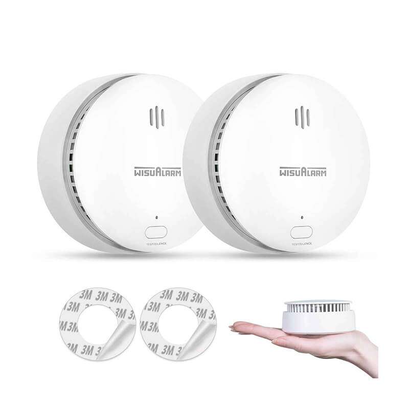 10 Years Battery Smoke Alarm (2PC)