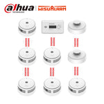 Load image into Gallery viewer, Wisualarm BD-6S1C2H-R8-NEW Interlinked smoke alarm, heat alarm and carbon monoxide alarm bundle