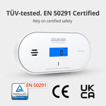 Lade das Bild in den Galerie-Viewer, Wisualarm C06 carbon monoxide alarm EN 50291 Certified