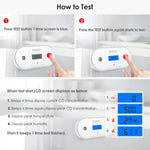 Lade das Bild in den Galerie-Viewer, Wisualarm C06 carbon monoxide alarm how to test guide