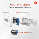 Load image into Gallery viewer, Wisualarm DHI-HY-GC20C Carbon Monoxide Detector 10 Years Battery Lifetime