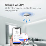 Lade das Bild in den Galerie-Viewer, Wisualarm DHI-HY-SA2FA wifi smoke alarm silence on app, mute alarms conventiently on your smartphone