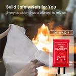 Load image into Gallery viewer, Wisualarm Fire Blanket 1.2m x 1.2m