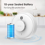 Lade das Bild in den Galerie-Viewer, Wisualarm H01-R8 Interlinked Heat Alarm 10-year sealed battery