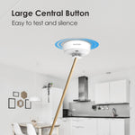 Lade das Bild in den Galerie-Viewer, Wisualarm H01-R8 Interlinked Heat Alarm Large Central Button