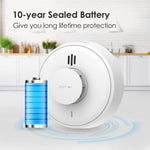 Load image into Gallery viewer, Wisualarm_H01_Heat_Alarm_With_10_Year Sealed_Battery Give you long lifetime protection