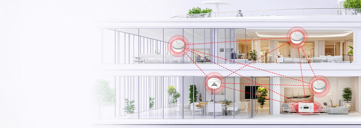 interlinked smoke alarms kit