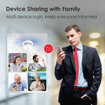 Carica l'immagine nel visualizzatore di Gallery, gateway connect to smoke alarm to sharing device with your family