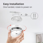 Load image into Gallery viewer, Wisualarm Smoke Alarm Easy Installation