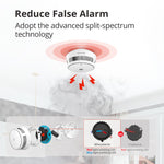 Afbeelding in Gallery-weergave laden, Wisualarm smoke alarm can reduce false alarm, smoke alarm beeping less