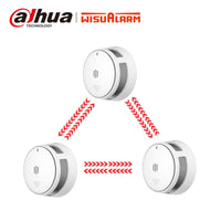 3pcs interlinked smoke alarms