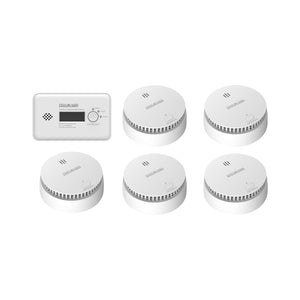 6PC Smoke and CO Alarms Kit