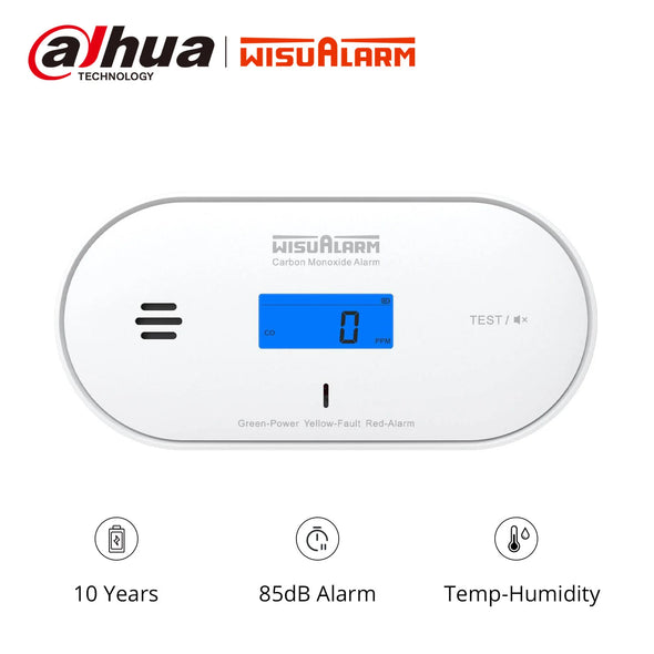 C06 Wisualarm Standalone Carbon Monoxide Detector Image 1