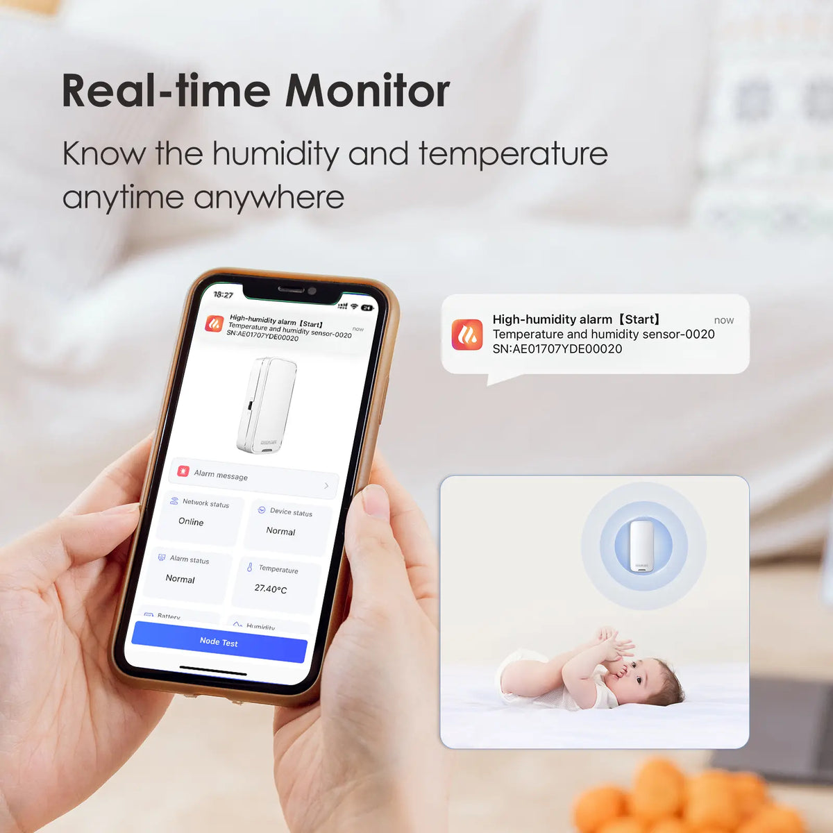 Gateway and Environmental Sensors | Indoor Thermometer Hygrometer ...