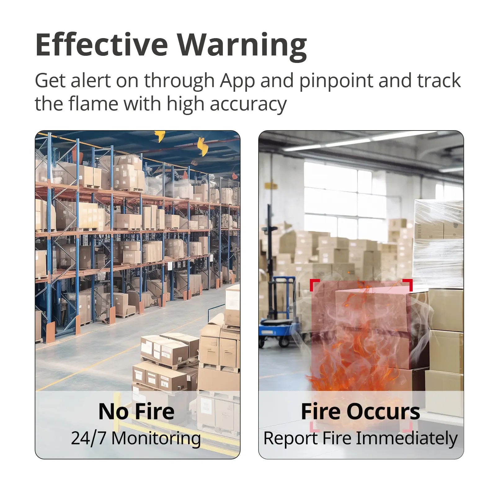 DHI-HY-FT431LFP flame detection bullet network camera