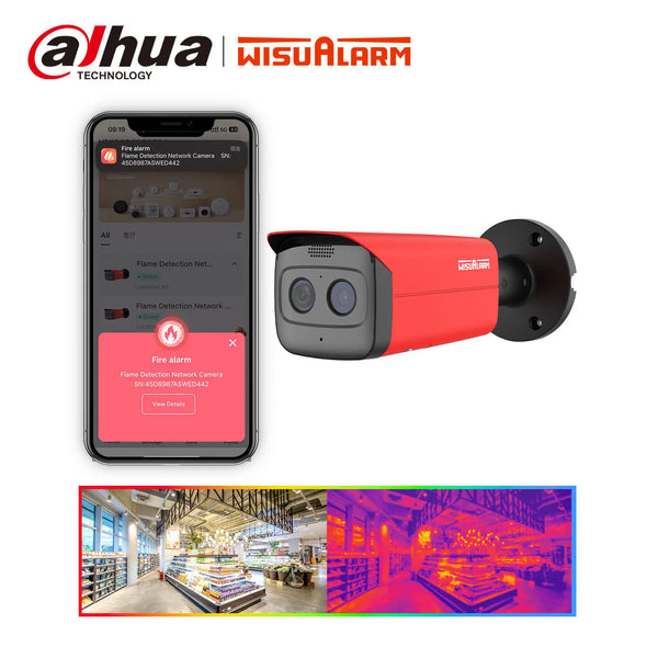 DHI-HY-FT431LFP-TD1F4 Flame Detection Bullet Network Camera