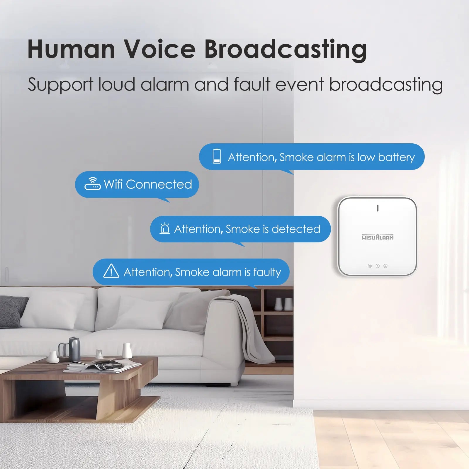 DHI-HY-GW01A wireless gateway human voice broadcasting