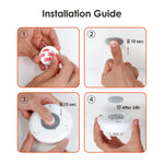 Load image into Gallery viewer, DHI-HY-MAP01 Magnetic Adhesive Pad installation guide
