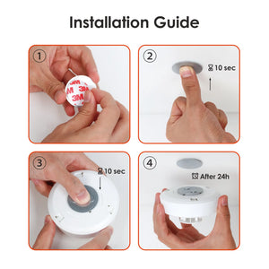 DHI-HY-MAP01 Magnetic Adhesive Pad installation guide