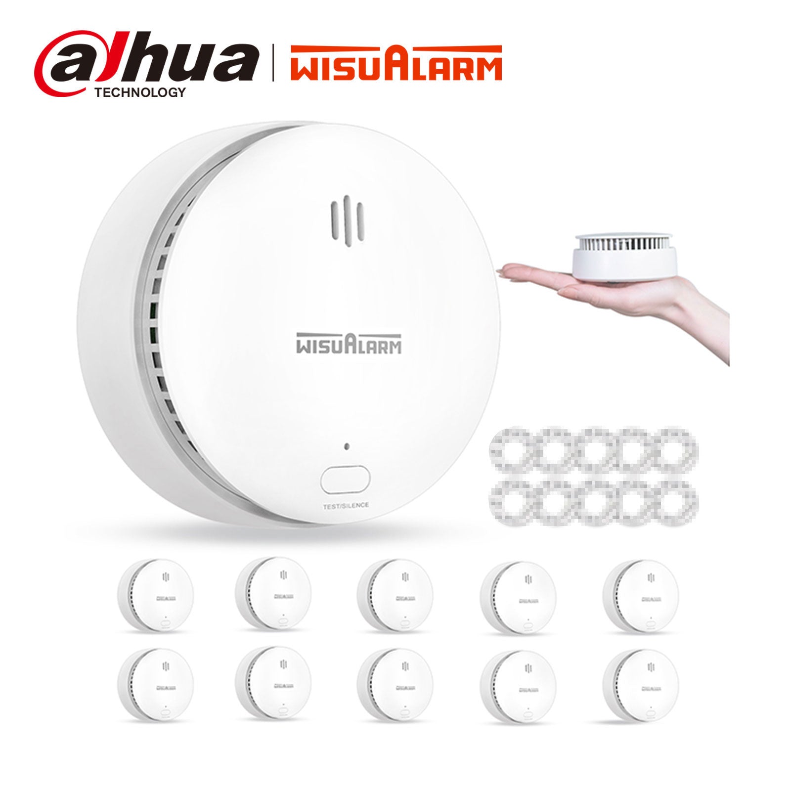 DHI-HY-SA20A 10pcs Smoke alarms
