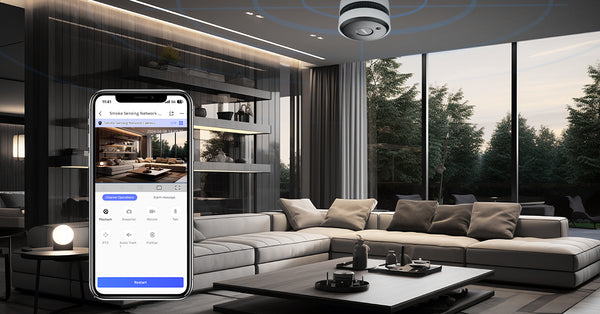 DHI-HY-SAV849HAP-E smoke sensing network camera free app control