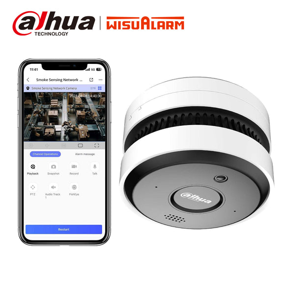 Smoke Sensing Network Camera