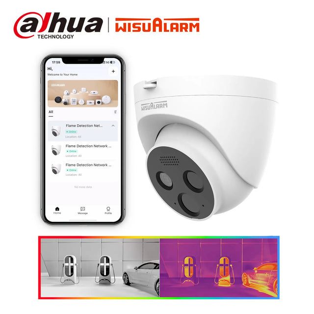 HY-FT431LD Flame Detection Network Camera Pro