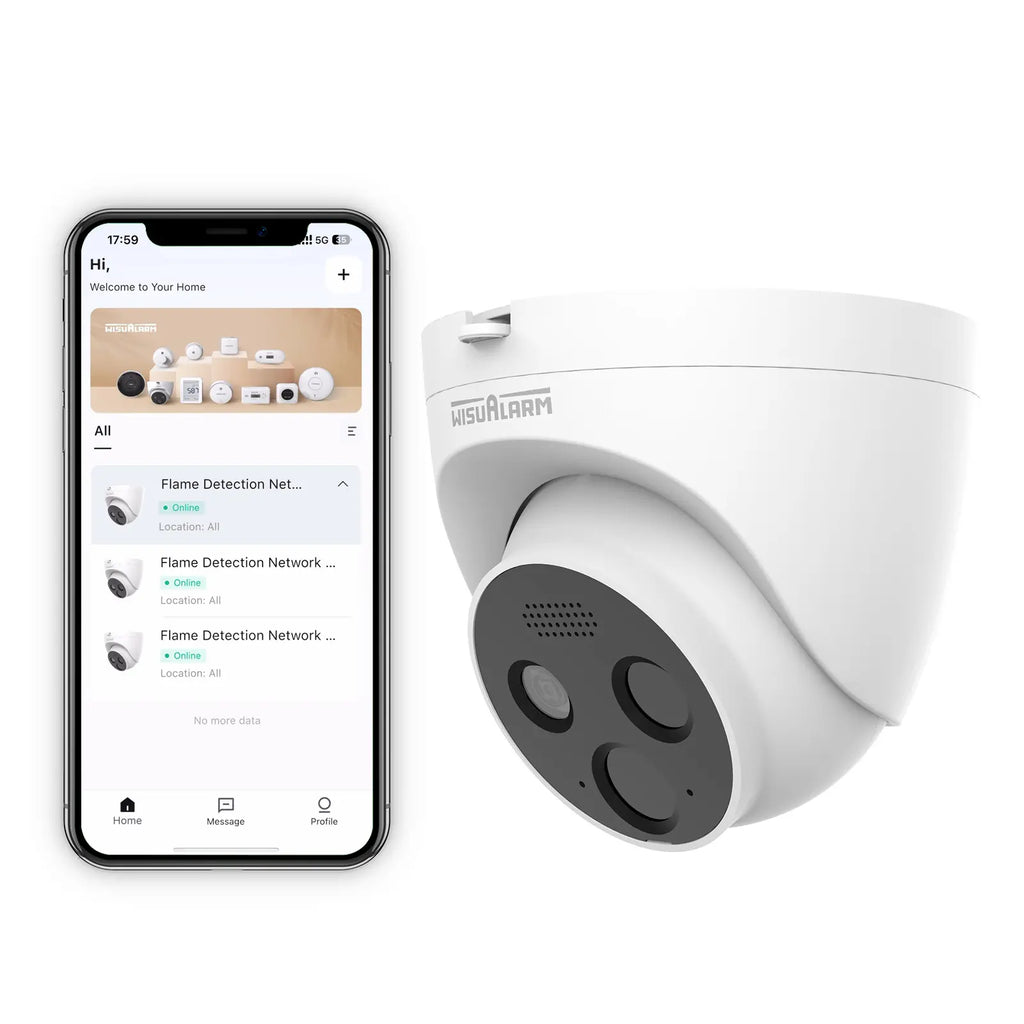 HY-FT431LD Flame Detection Network Camera Pro