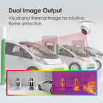 Lade das Bild in den Galerie-Viewer, HY-FT431LD_Flame_detection_network_camera_pro_thermal_image
