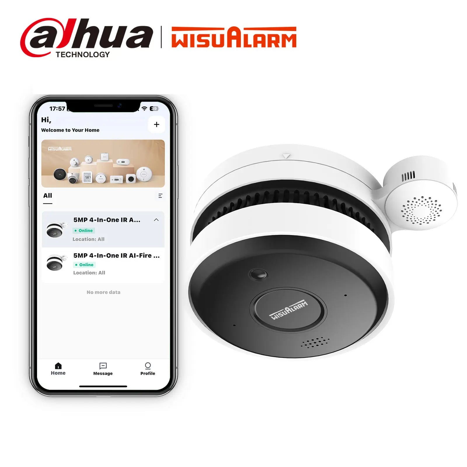 HY-SAV849HA-ET Smoke Sensing Network Camera Pro