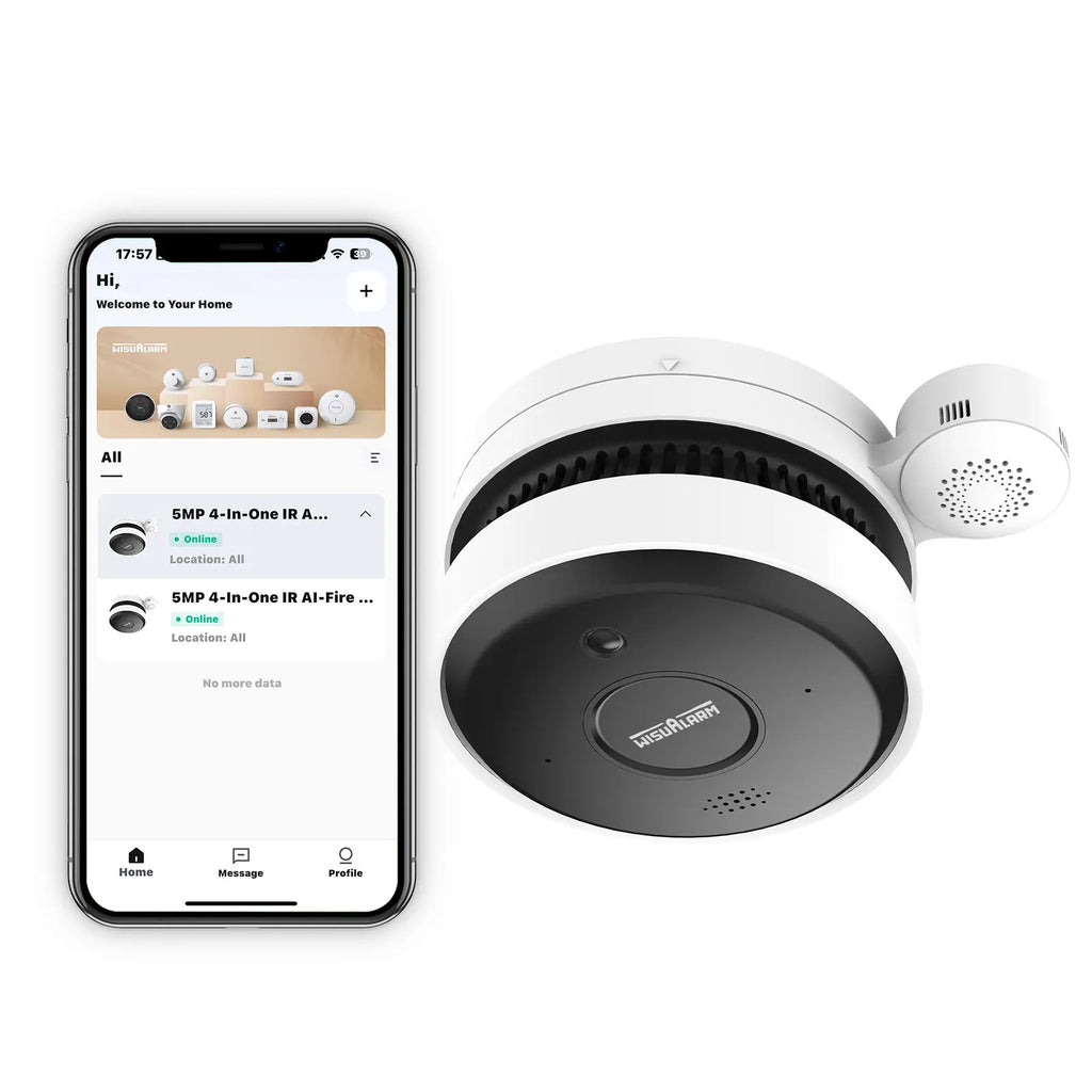 HY-SAV849HA-ET Smoke Sensing Network Camera Pro