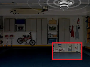 HY-SAV849HA-ET smoke sensing network camera night view