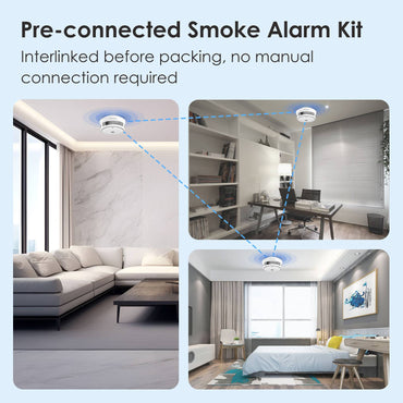 Interlinked Smoke Alarm New S05-R8-A (3PC)