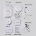 Charger l'image dans la galerie, Smart Alarm Kit for Deaf &amp; Hard of Hearing With Gateway
