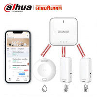 Smart Gateway, Water Leak Detector & Environmental Sensor Kit