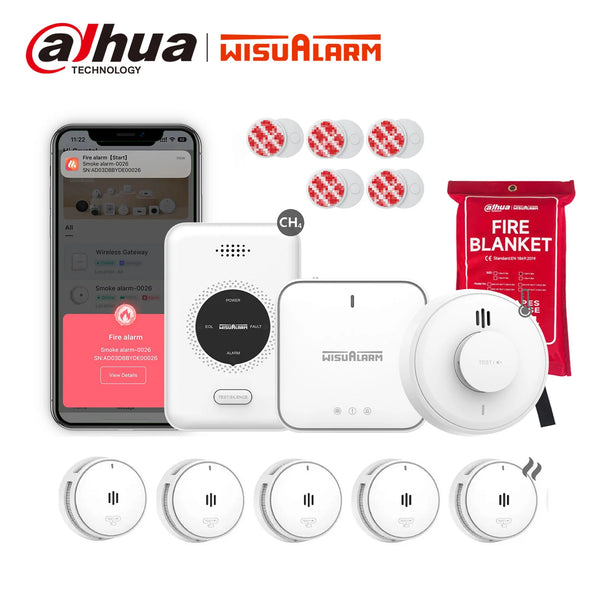 Wisualarm Kitchen-First Smart Safety Kit