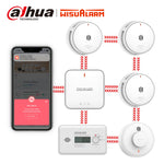 Afbeelding in Gallery-weergave laden, Wisualarm 1G3S1H1C-R8-NEW gateway and smoke alarm and heat alarm and carbon monoxide alarm bundle
