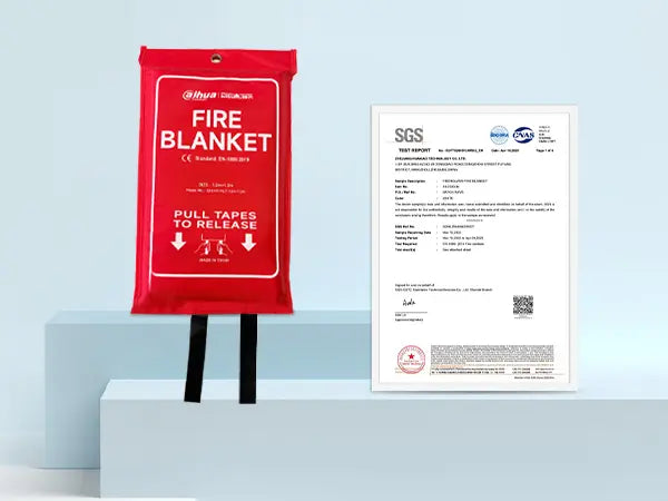 Wisualarm DHI-HY-MJT_Fire_Blanket Certification