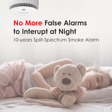 Wisualarm DHI-HY-SA20A smoke alarm fewer false alarm to interupt at night