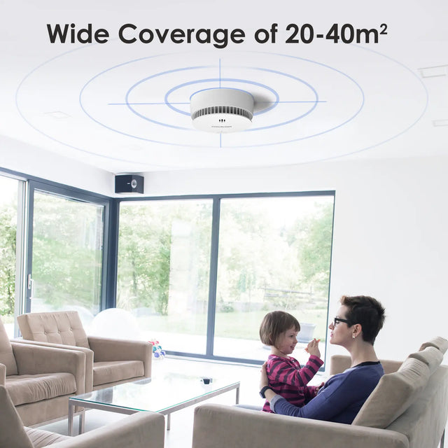Wisualarm S04-R8_smoke_alarm_wide_coverage of 20-40㎡