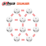 Load image into Gallery viewer, Wisualarm 10-pack interlinked smoke detectors wireless network with 10 year battery for reliable home fire safety
